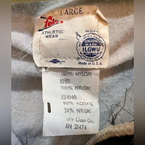 VTG Purdue Boilermakers Men’s Pullover Hooded Windbreaker 70s Felco Football SzL - Picture 13 of 16